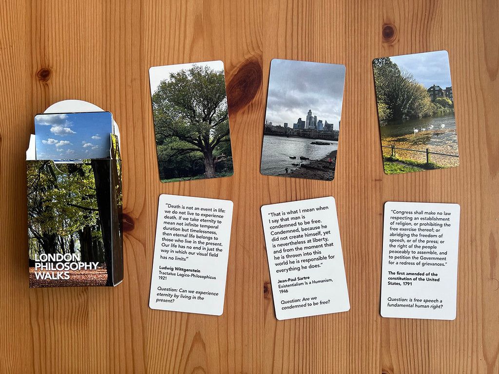 London Philosophy Walks Cards